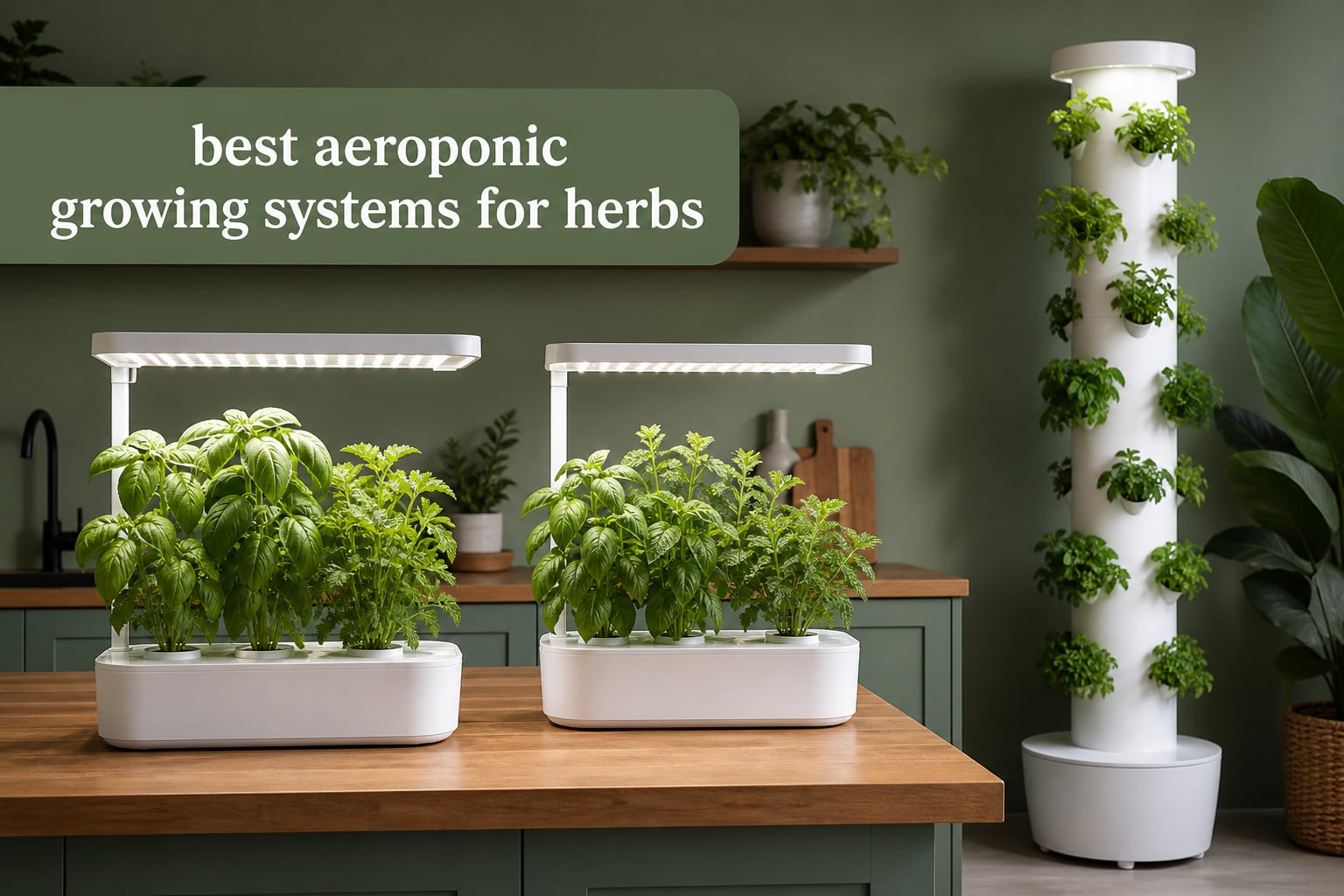 best aeroponic growing systems for herbs