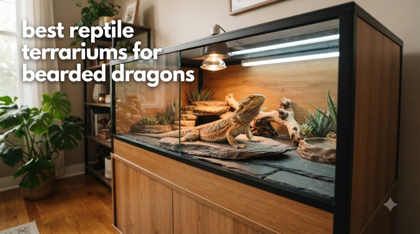 best reptile terrariums for bearded dragons