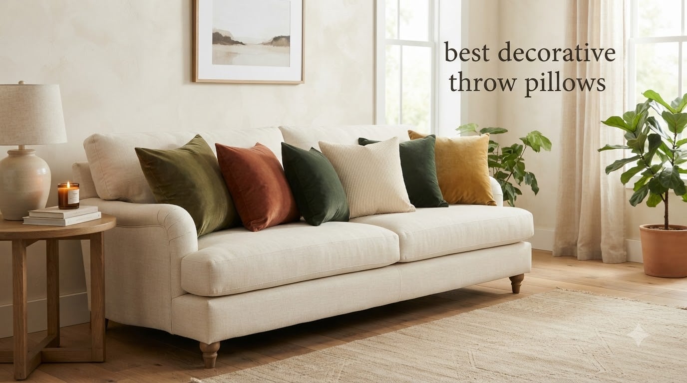 best decorative throw pillows