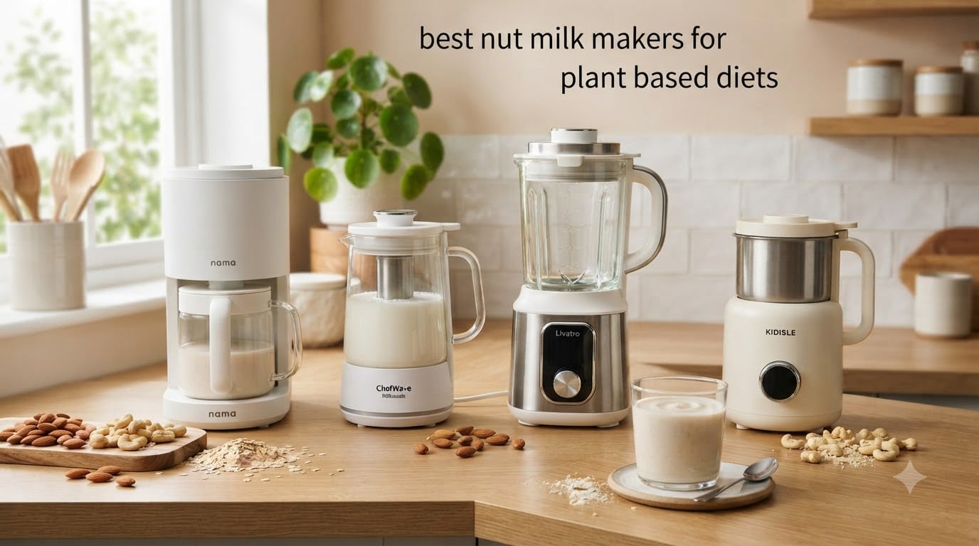 best nut milk makers for plant based diets