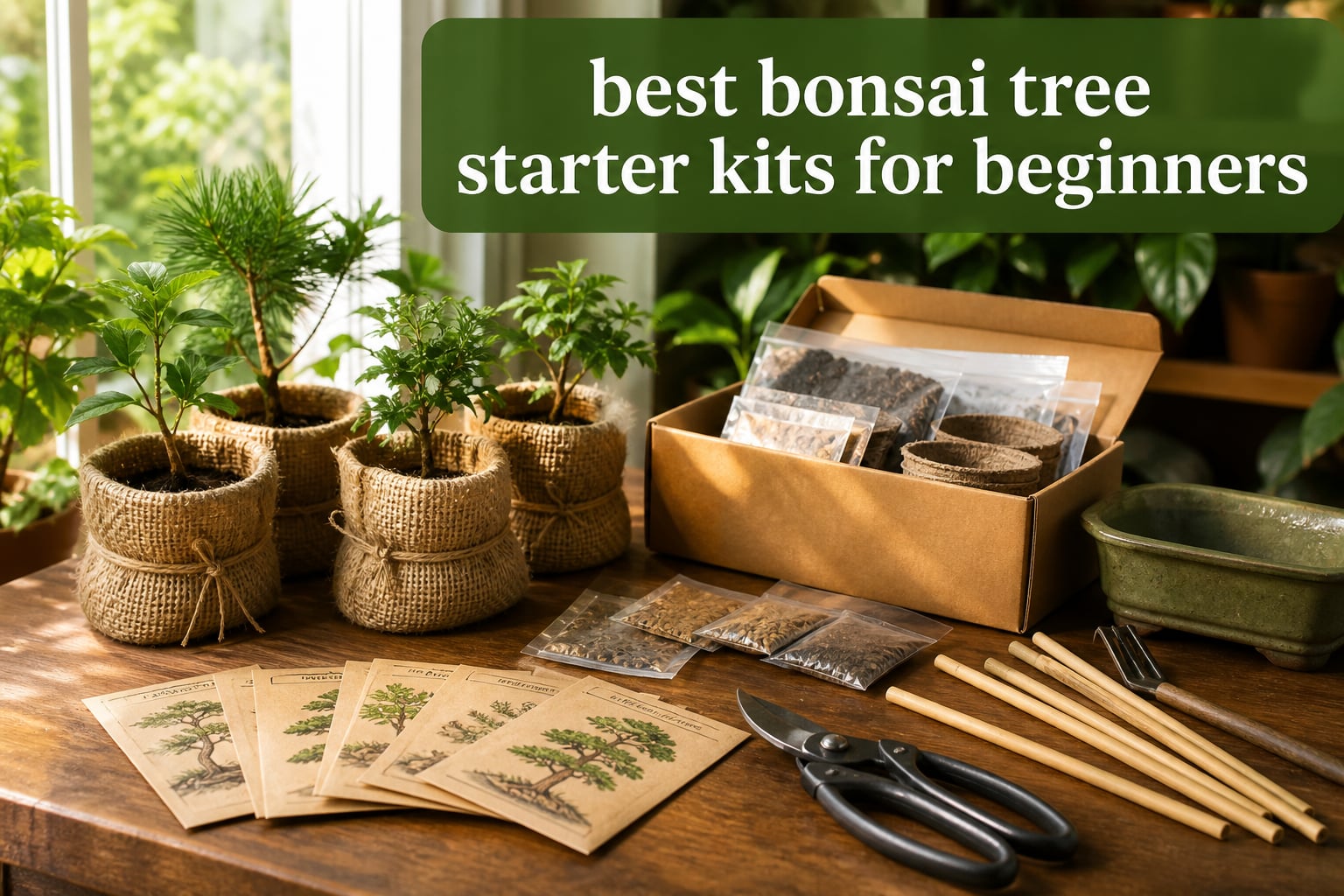 best bonsai tree starter kits for beginners