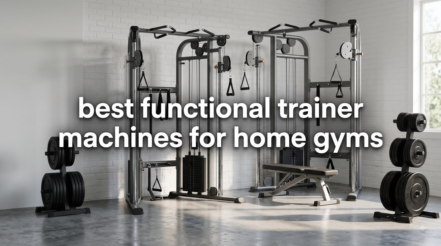 best functional trainer machines for home gyms