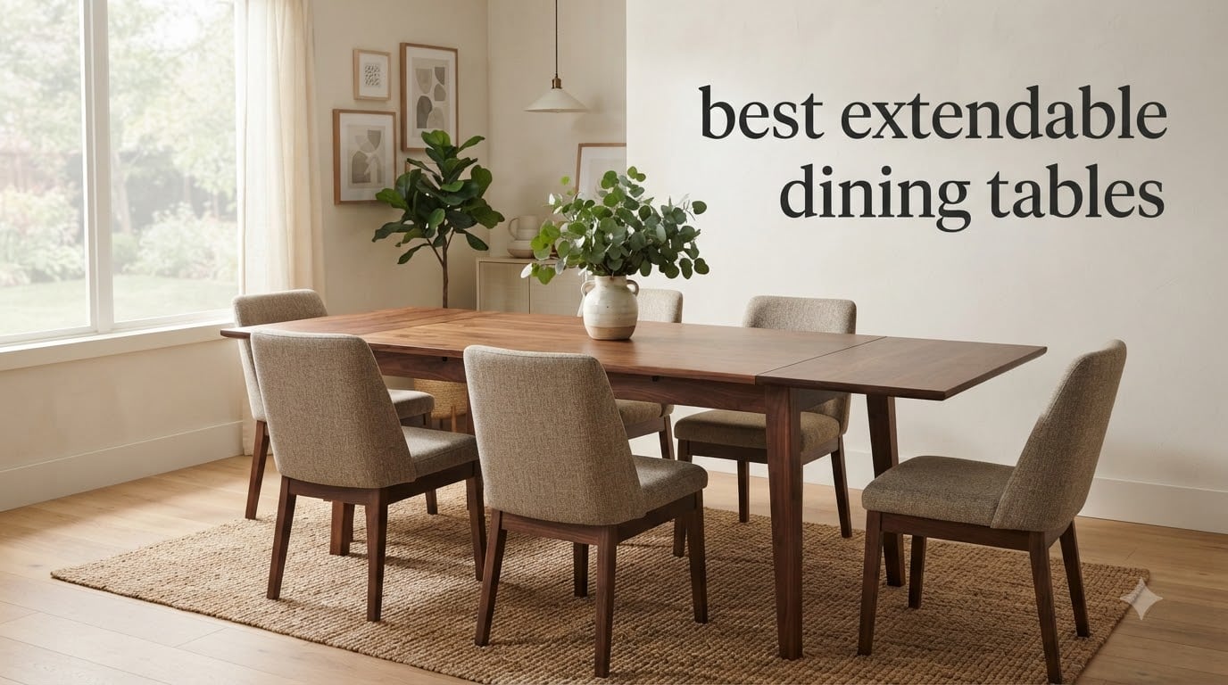 best extendable dining tables