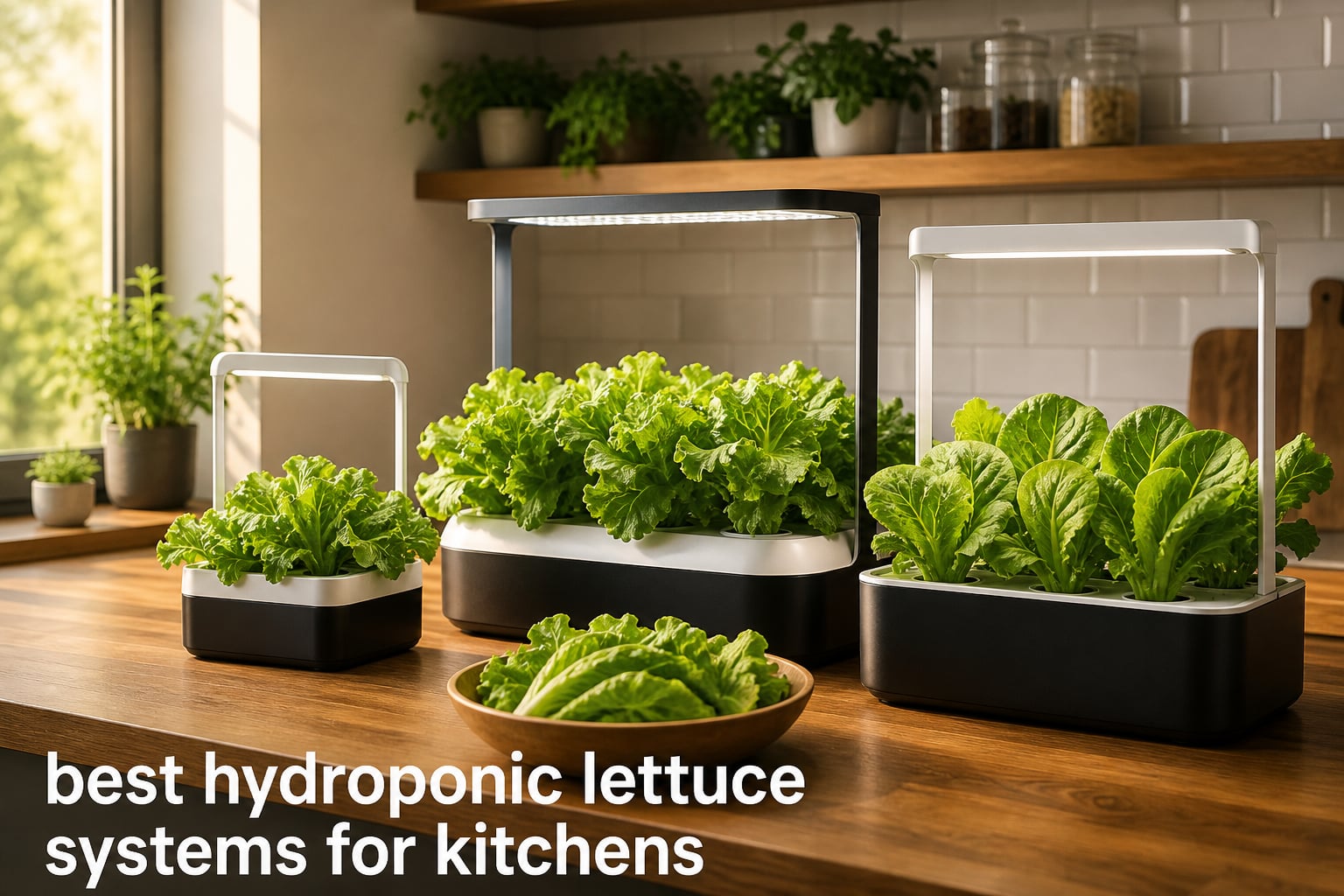 best hydroponic lettuce systems for kitchens