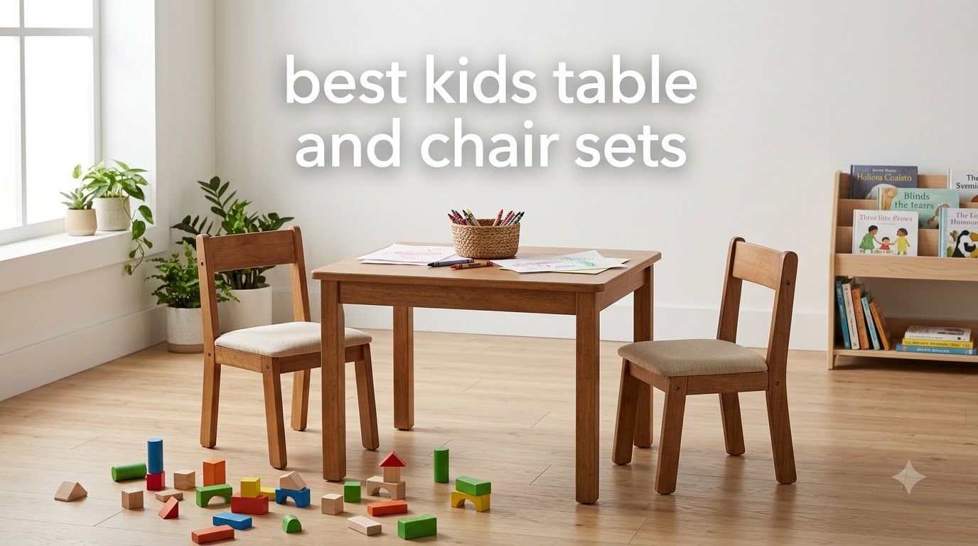 best kids table and chair sets
