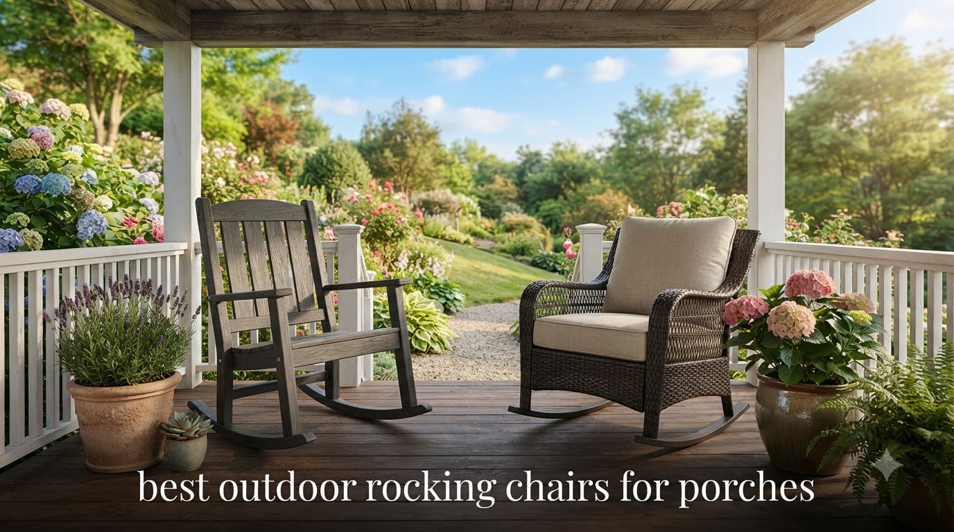 best outdoor rocking chairs for porches