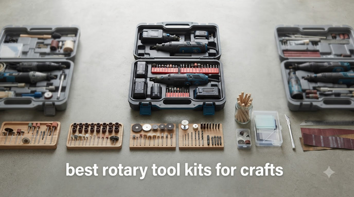 best rotary tool kits for crafts