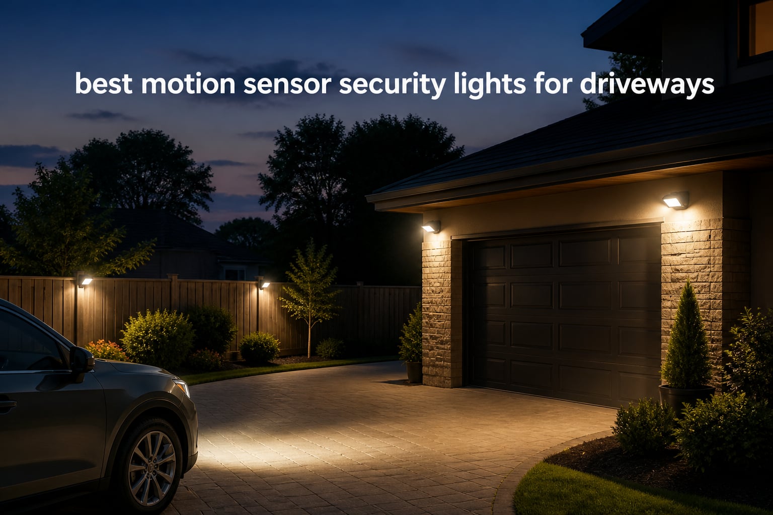 best motion sensor security lights for driveways