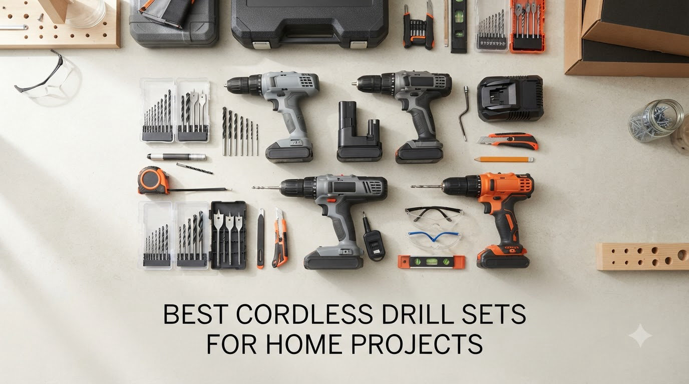 best cordless drill sets for home projects