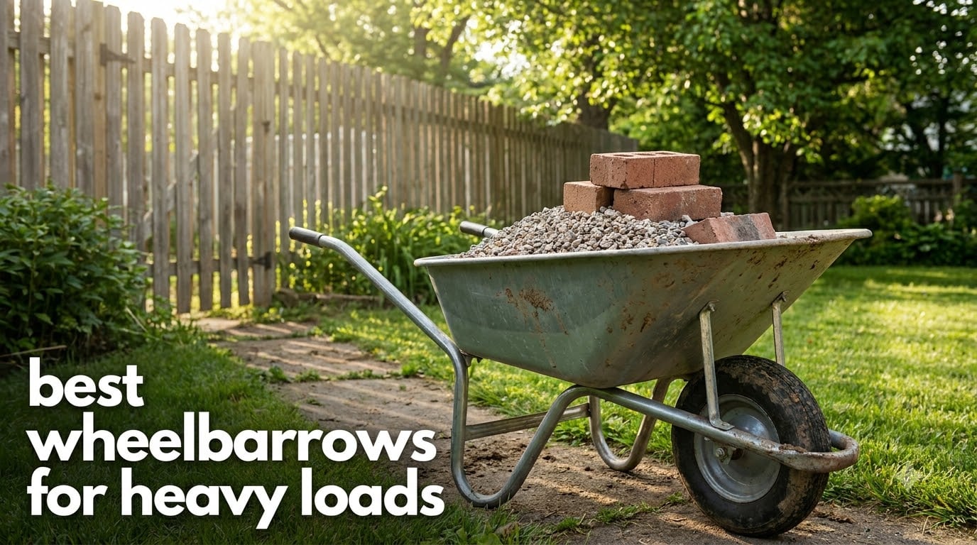 best wheelbarrows for heavy loads