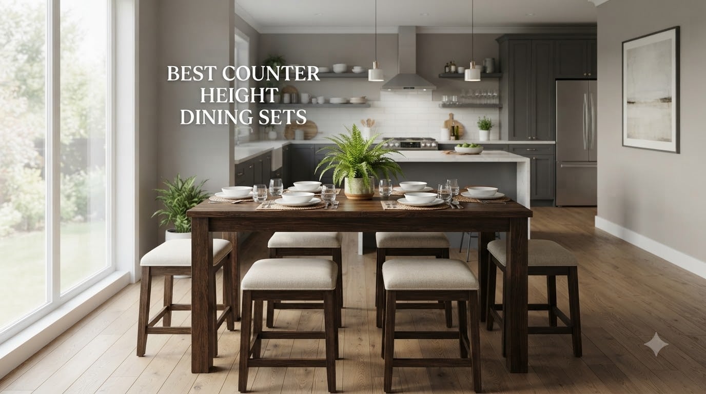 best counter height dining sets