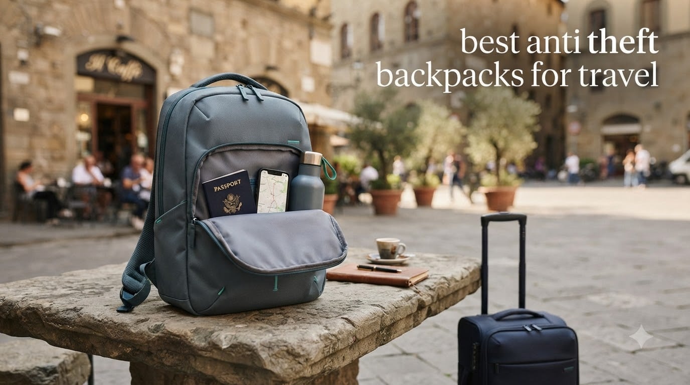 best anti theft backpacks for travel