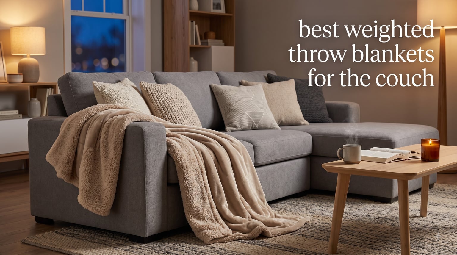 best weighted throw blankets for the couch