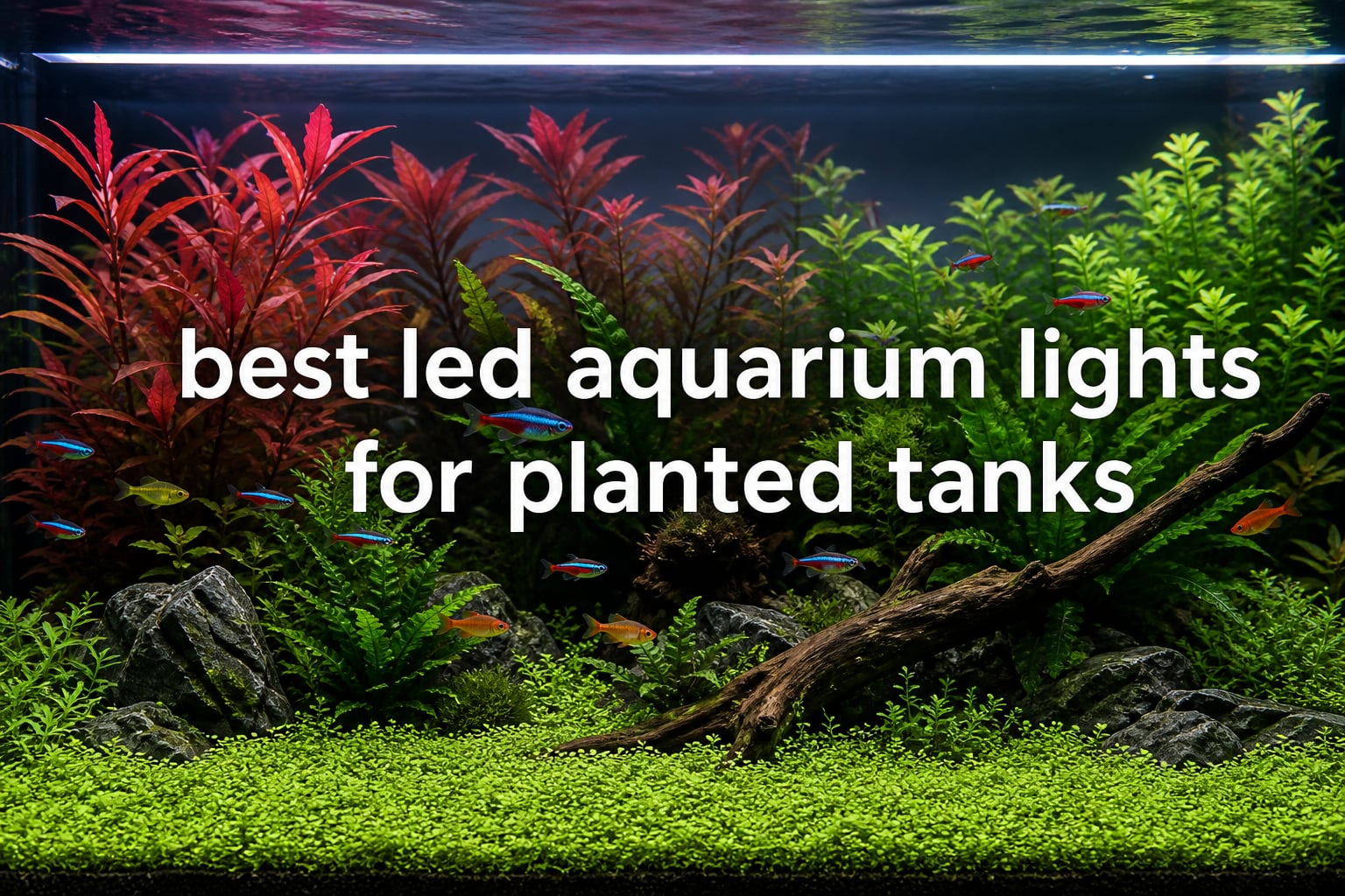best led aquarium lights for planted tanks
