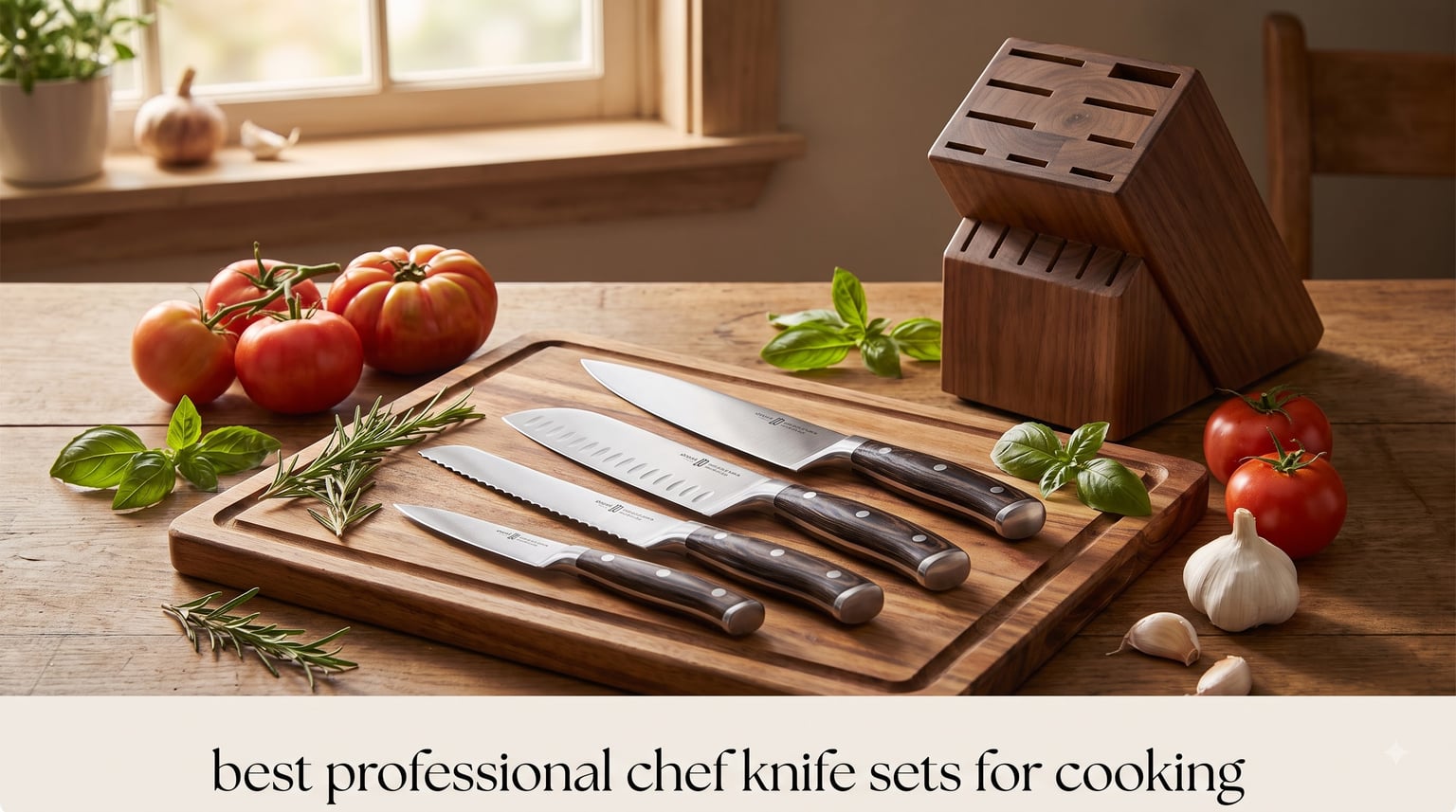 best professional chef knife sets for cooking