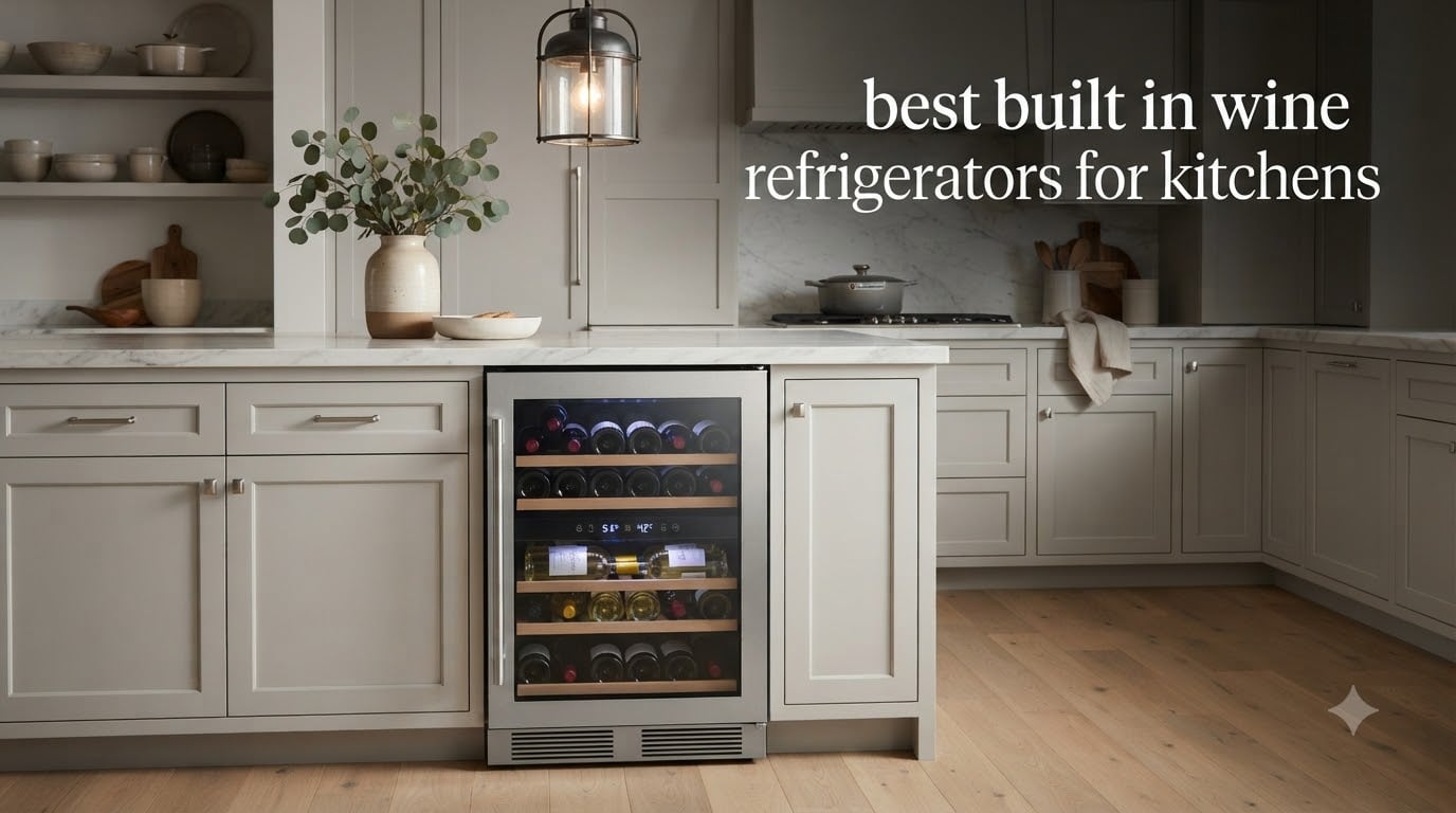 best built in wine refrigerators for kitchens