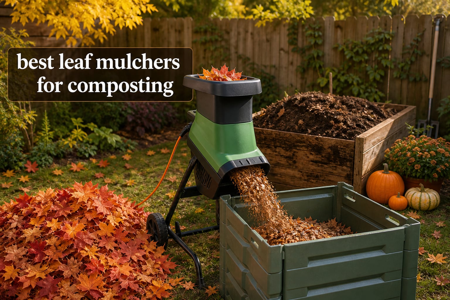 best leaf mulchers for composting