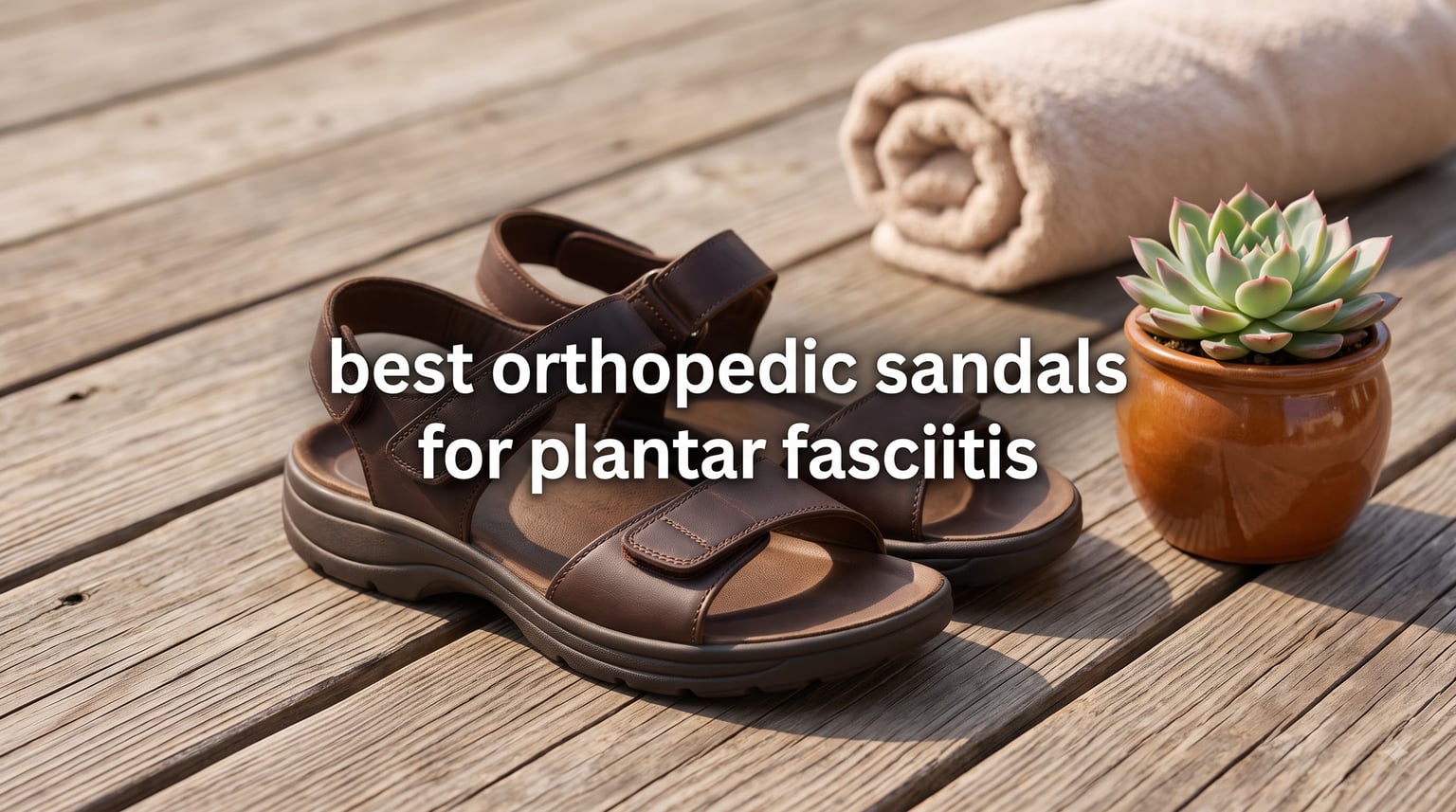 best orthopedic sandals for plantar fasciitis