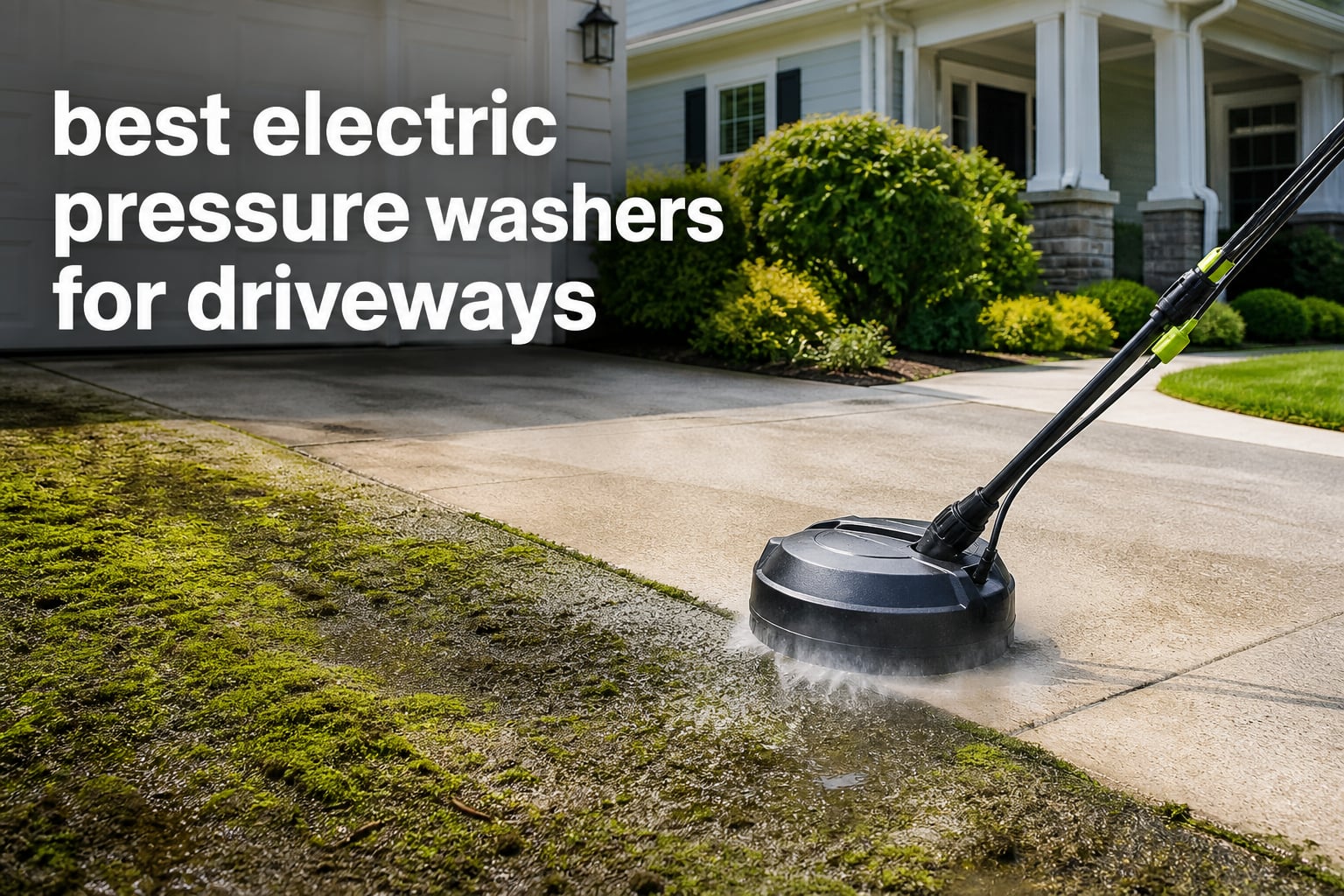 best electric pressure washers for driveways