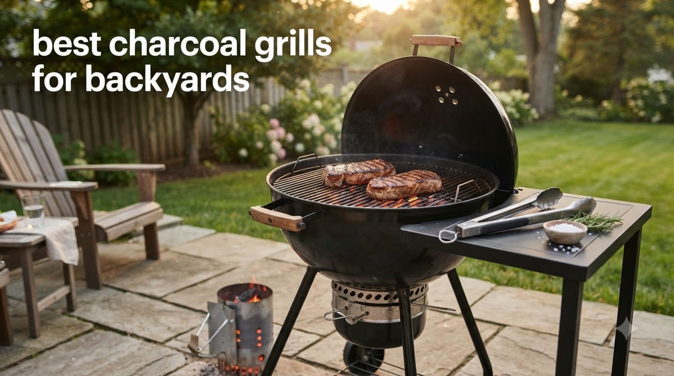best charcoal grills for backyards