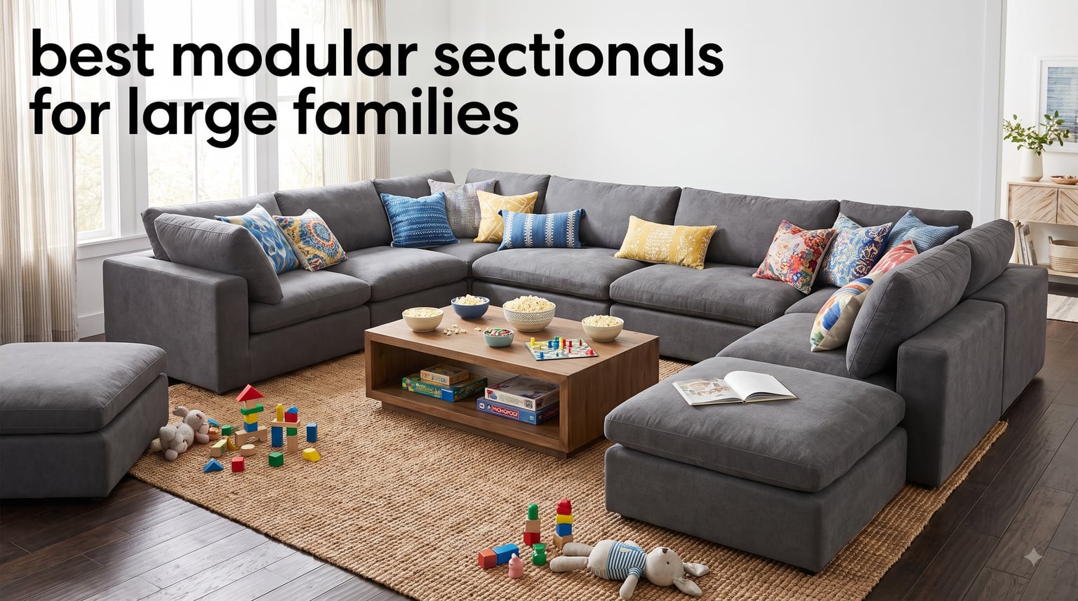 best modular sectionals for large families