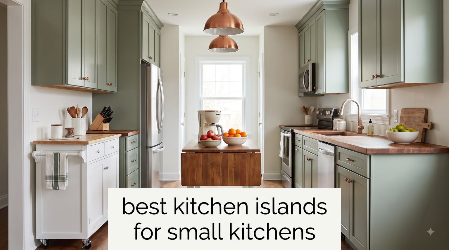 best kitchen islands for small kitchens