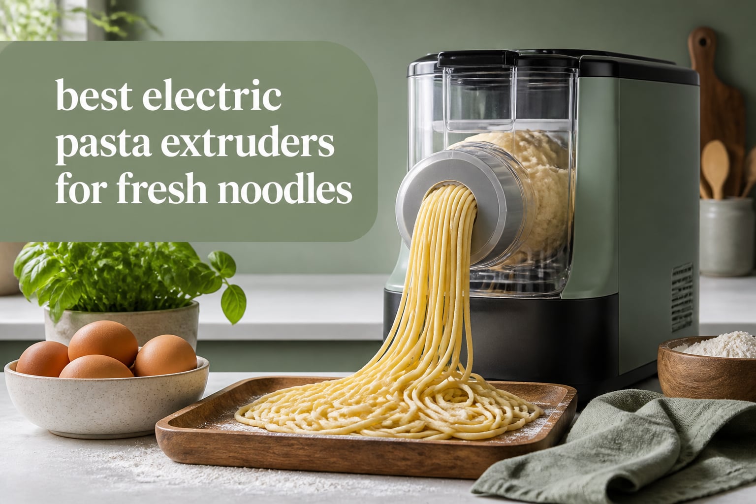 best electric pasta extruders for fresh noodles