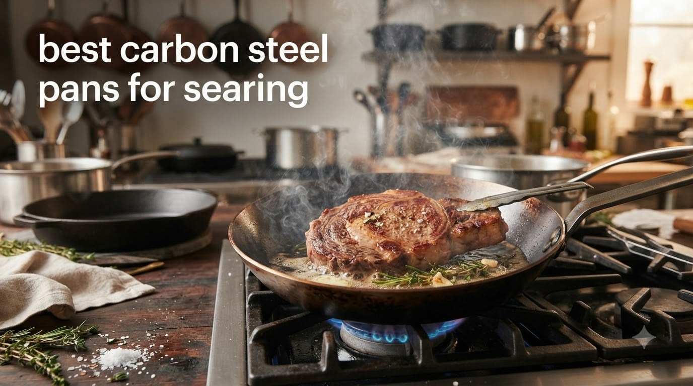 best carbon steel pans for searing