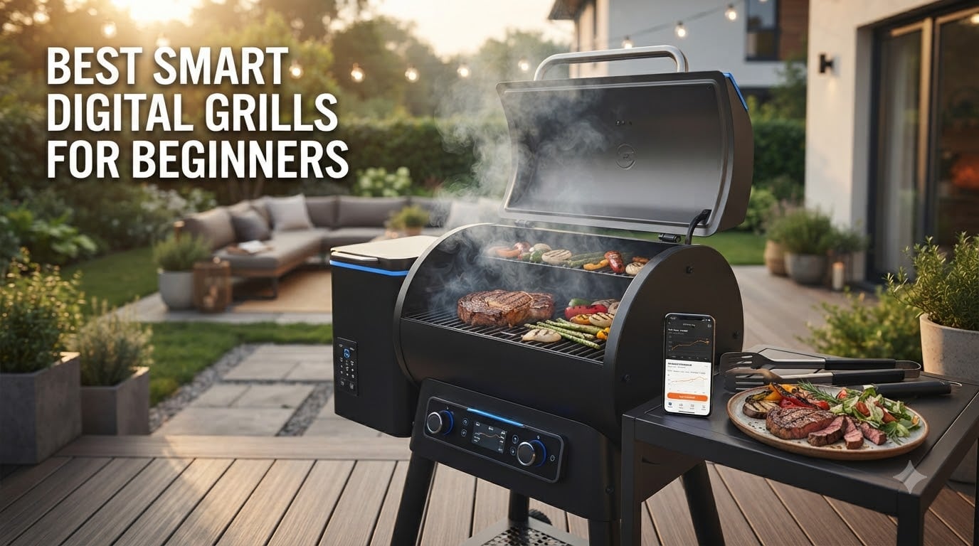 best smart digital grills for beginners
