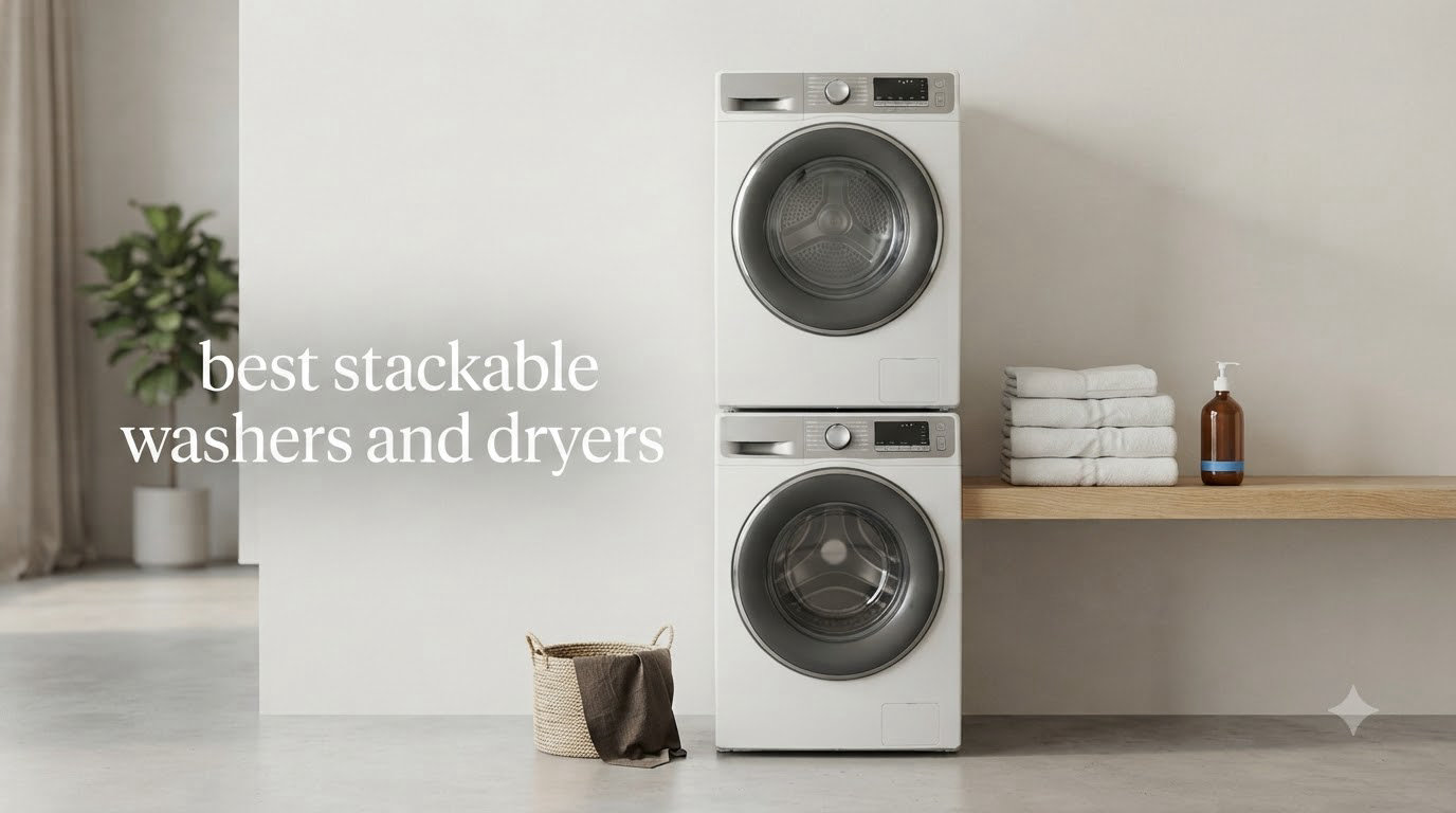 best stackable washers and dryers
