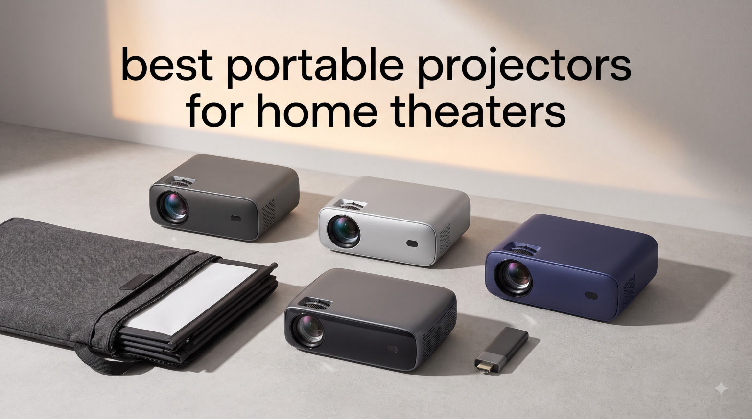 best portable projectors for home theaters