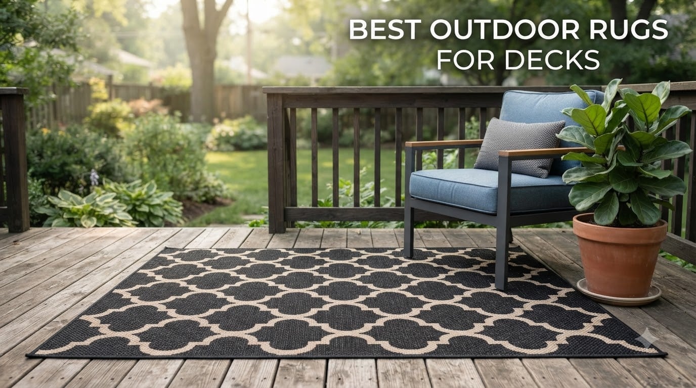 best outdoor rugs for decks