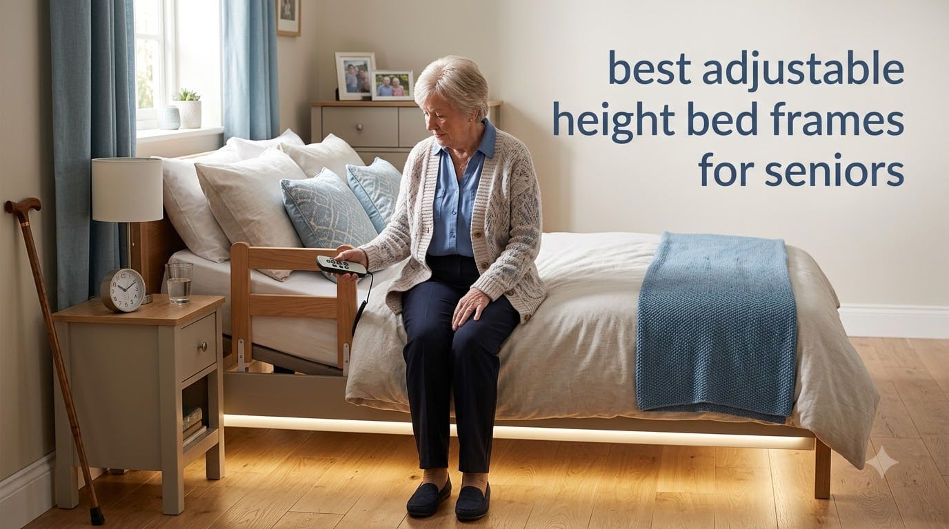 best adjustable height bed frames for seniors