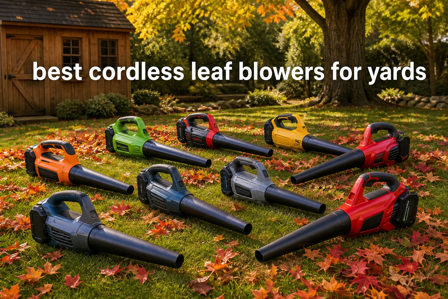 best cordless leaf blowers for yards