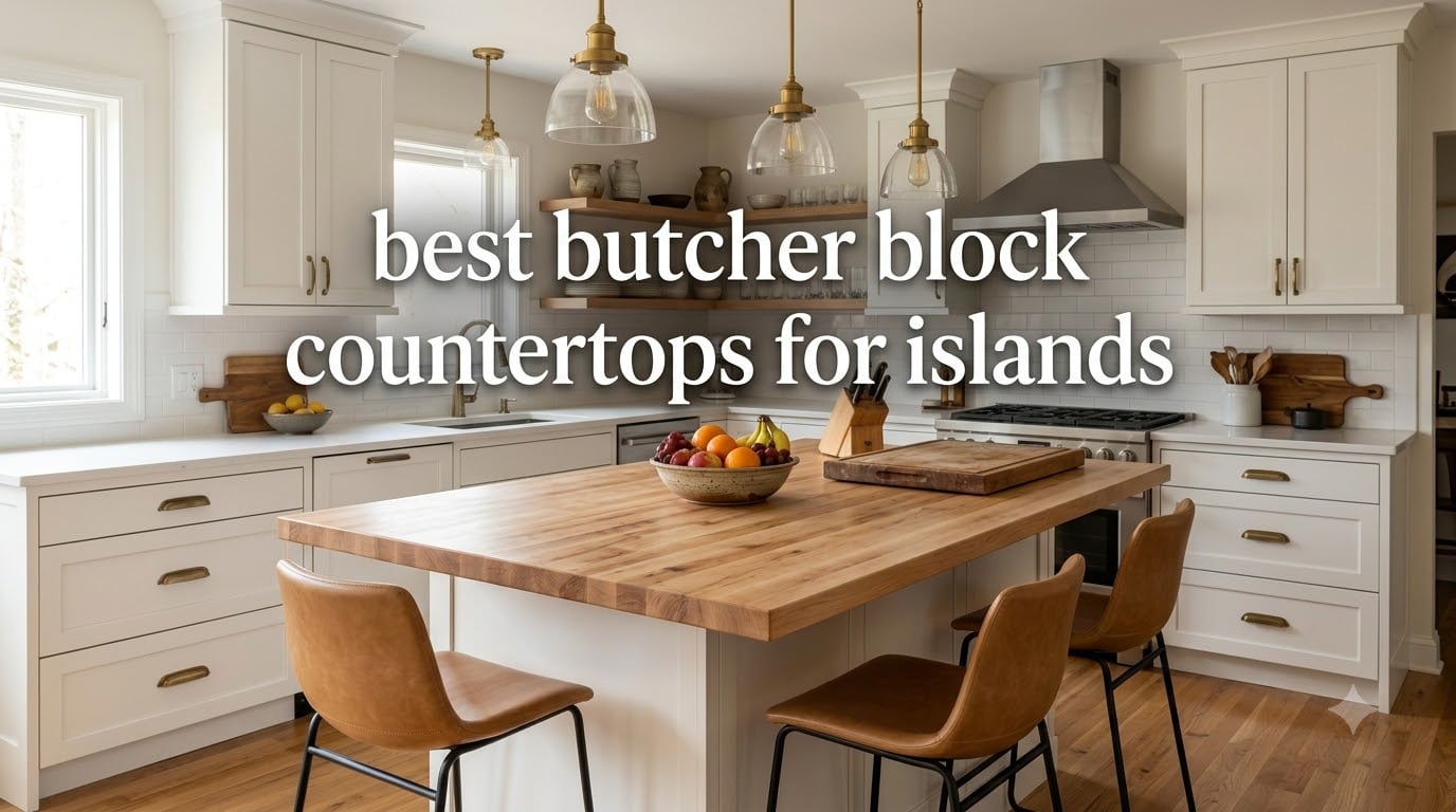 best butcher block countertops for islands