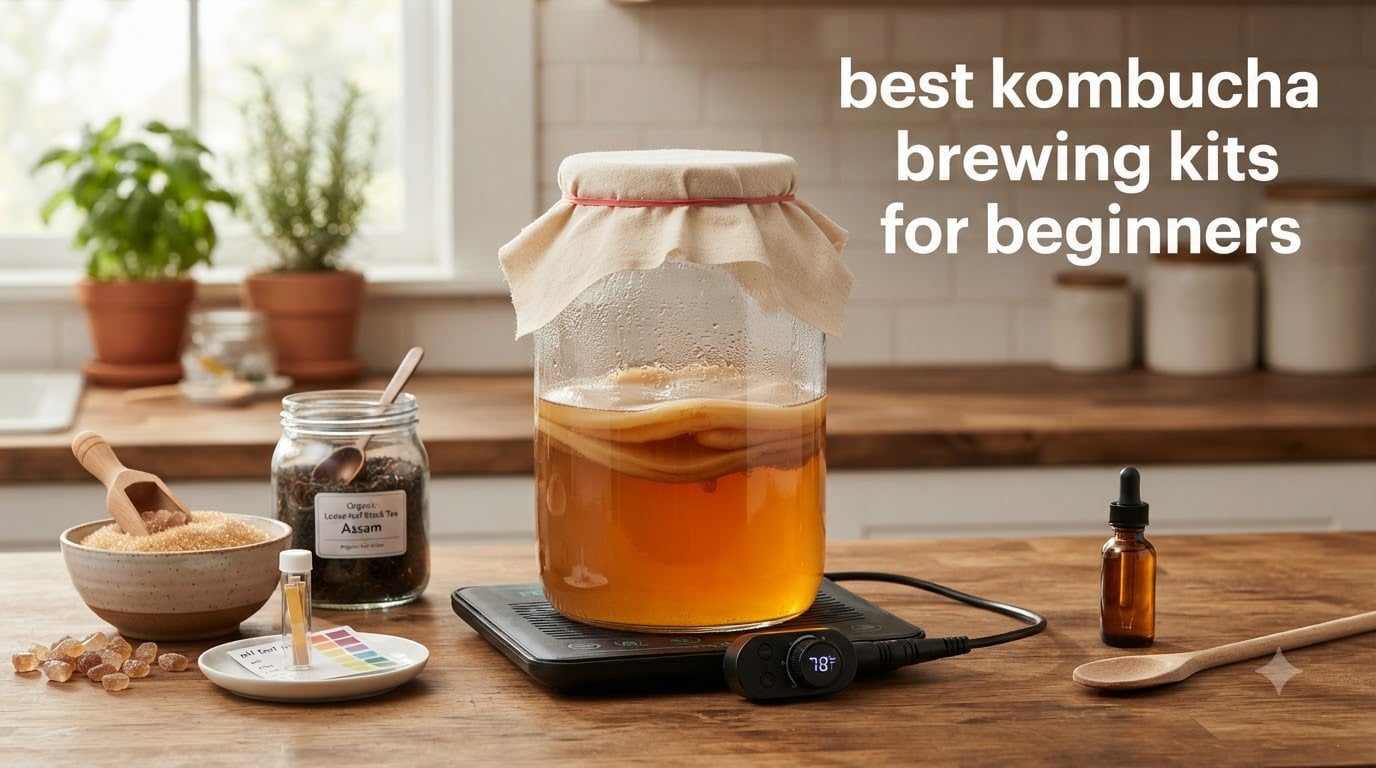 best kombucha brewing kits for beginners