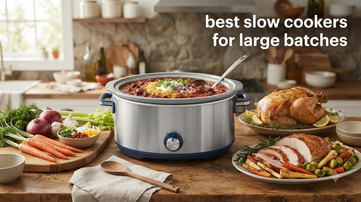 best slow cookers for large batches
