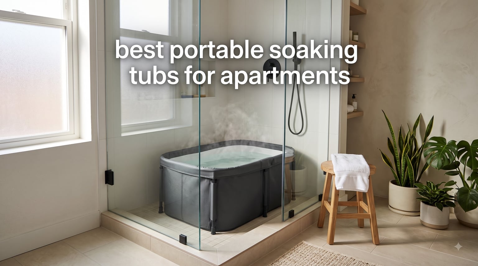 best portable soaking tubs for apartments