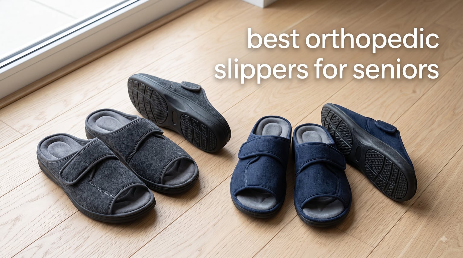 best orthopedic slippers for seniors