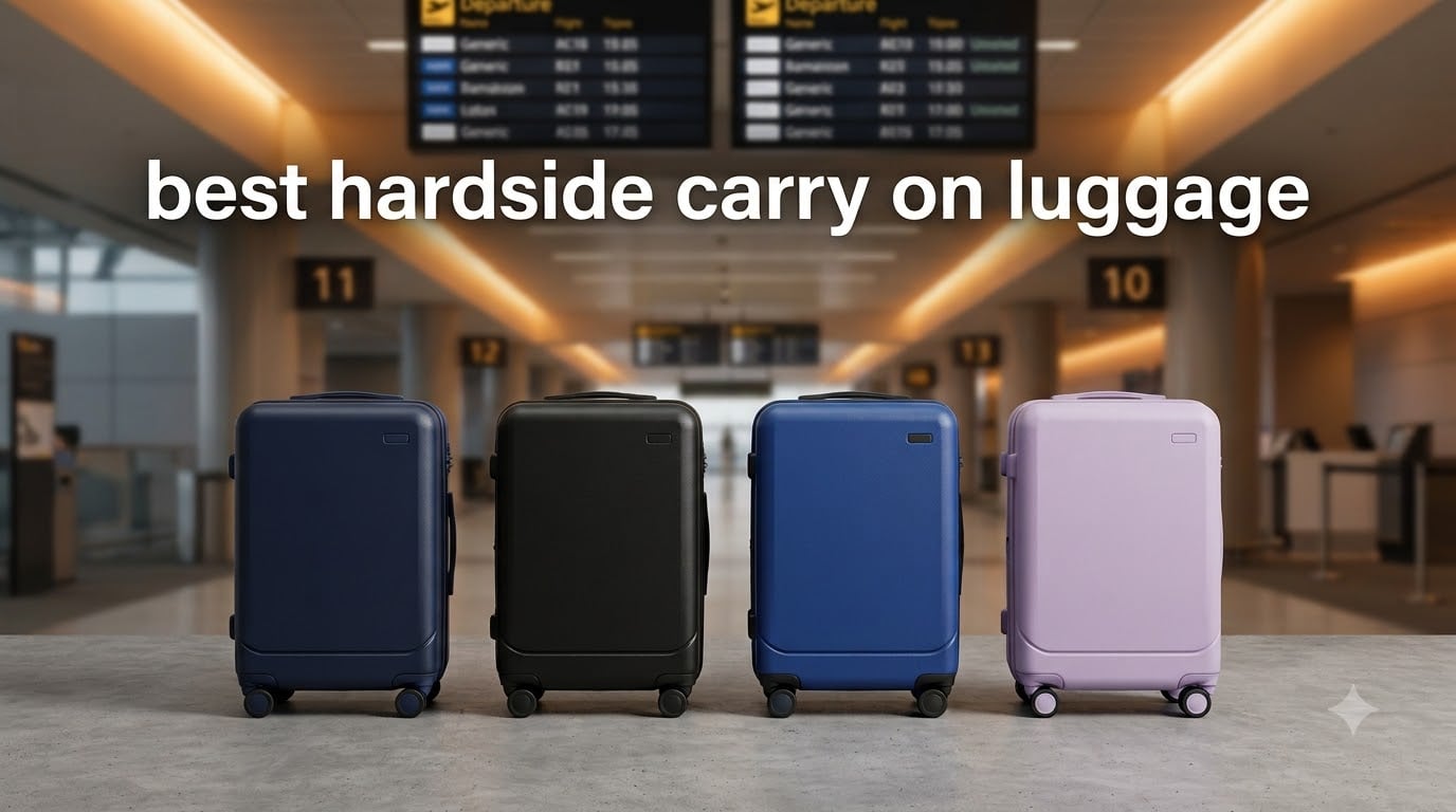 best hardside carry on luggage