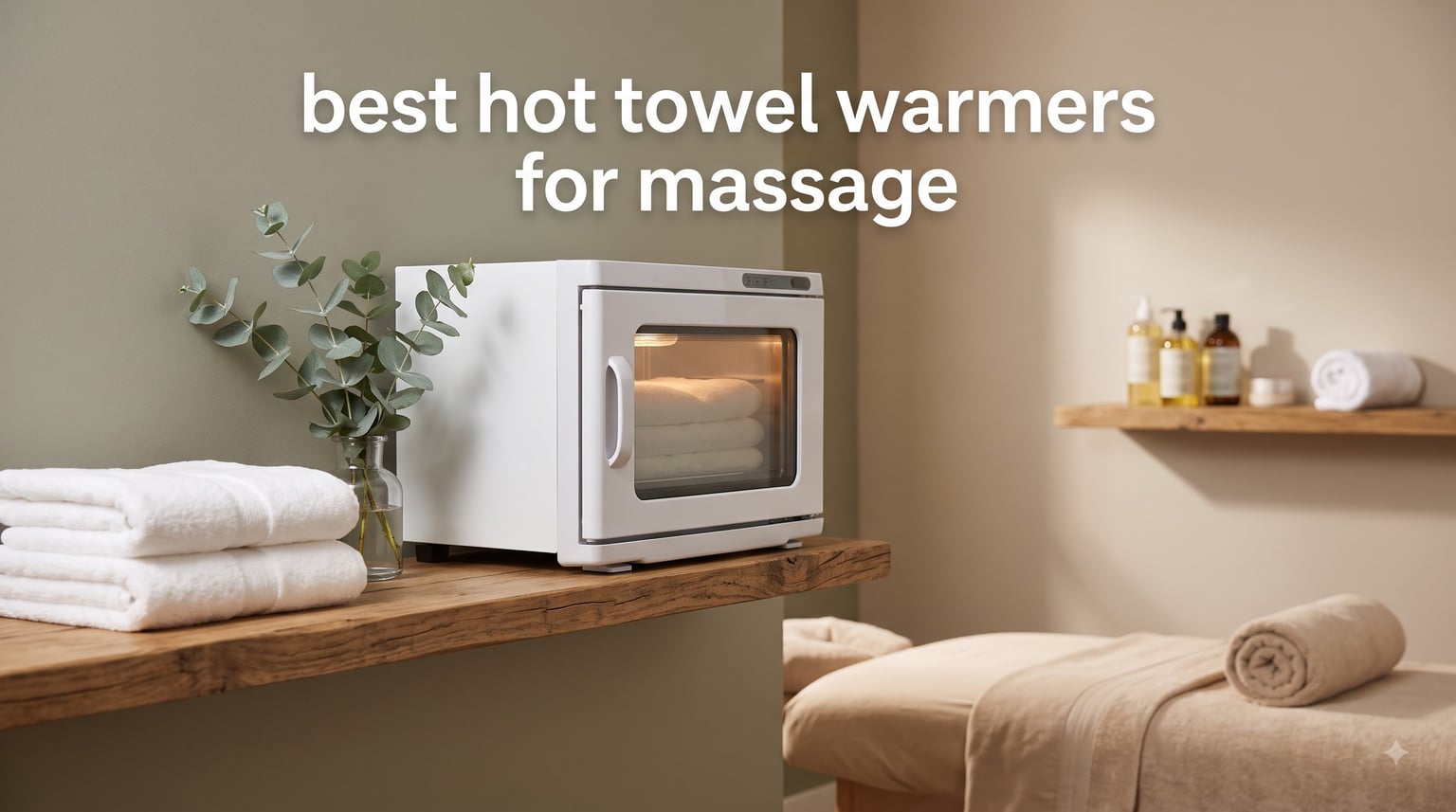 best hot towel warmers for massage