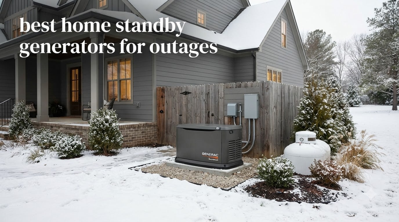 best home standby generators for outages