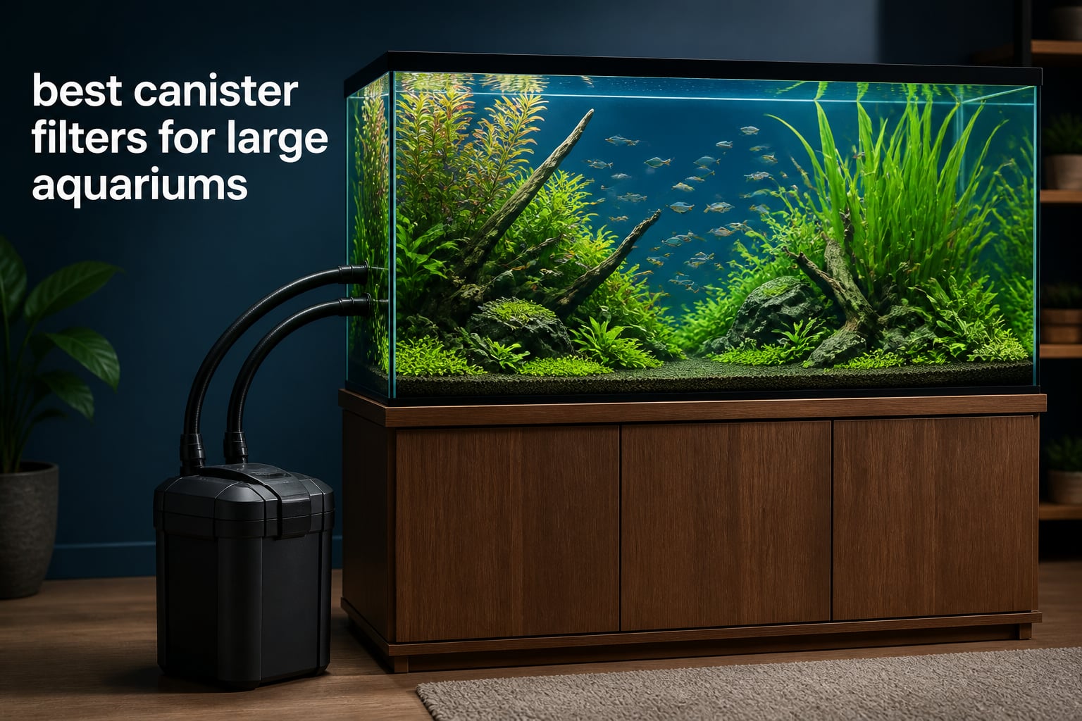 best canister filters for large aquariums