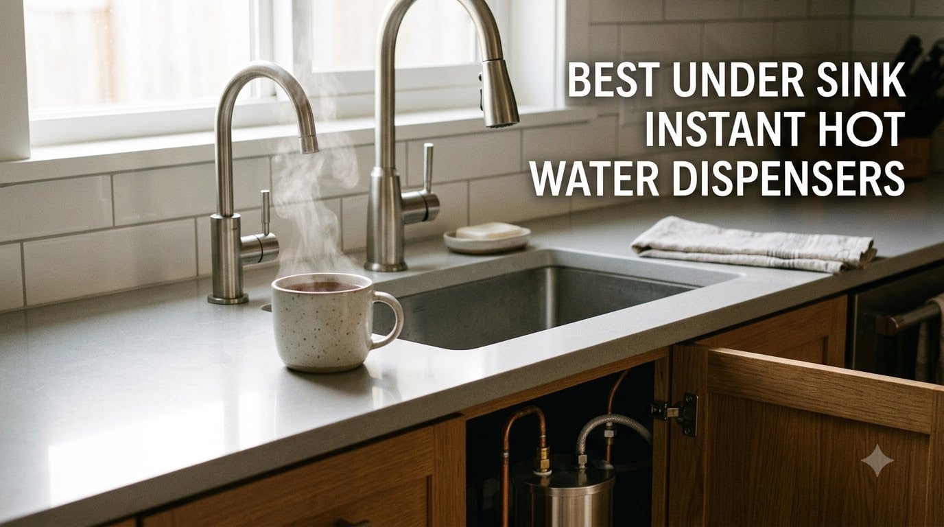 best under sink instant hot water dispensers