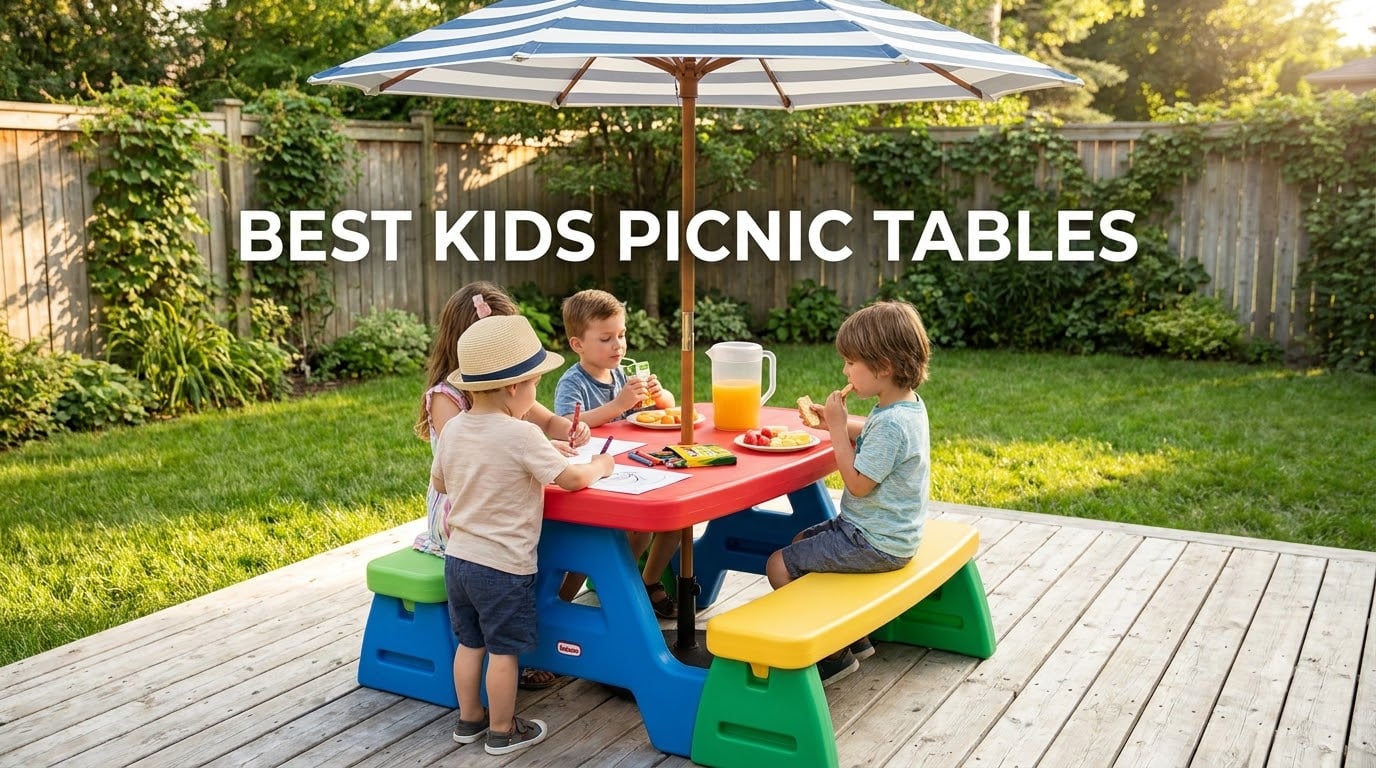 best kids picnic tables