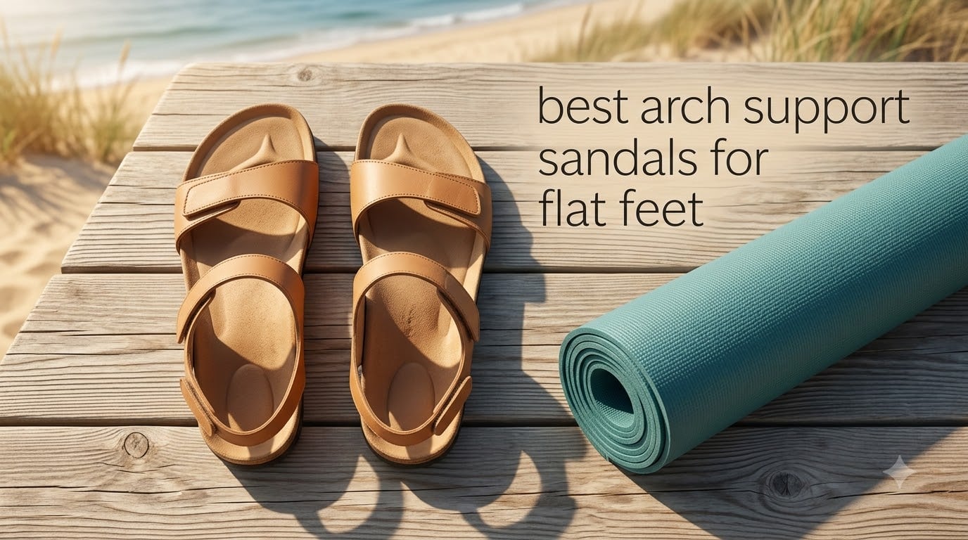 best arch support sandals for flat feet