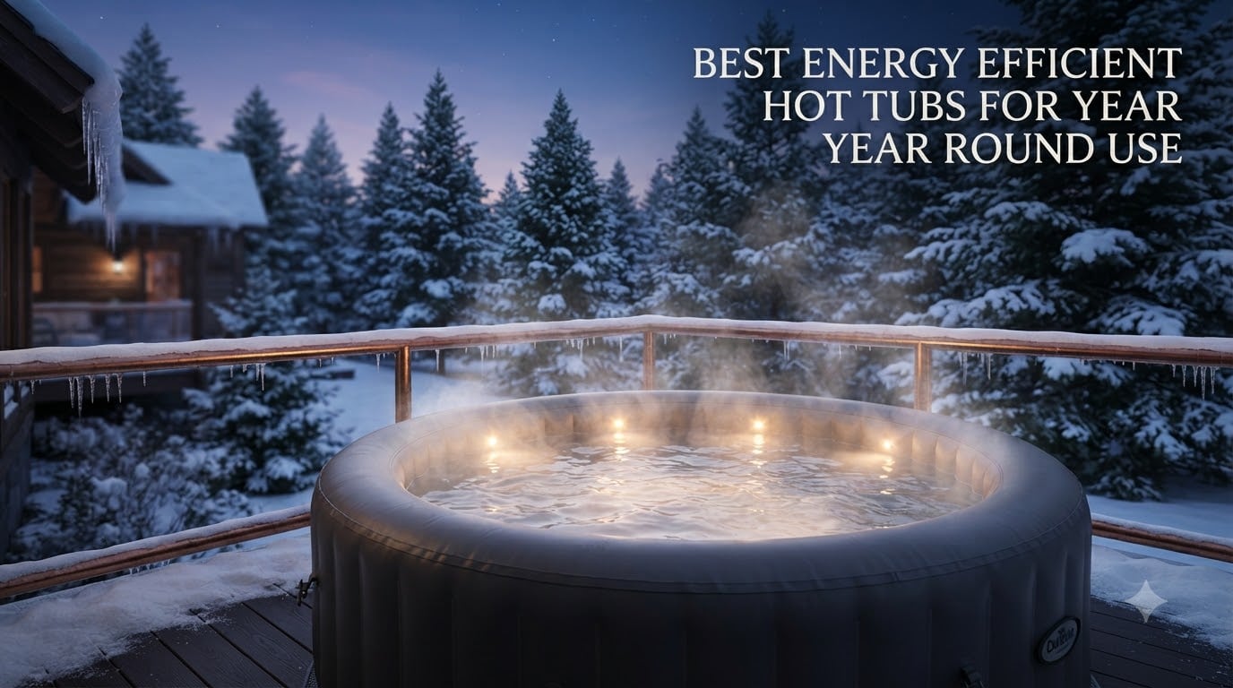 best energy efficient hot tubs for year round use