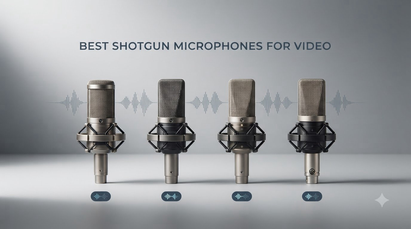 best shotgun microphones for video