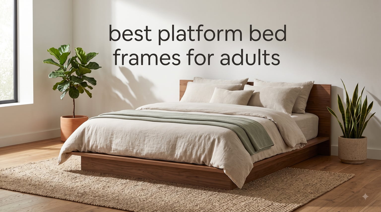 best platform bed frames for adults