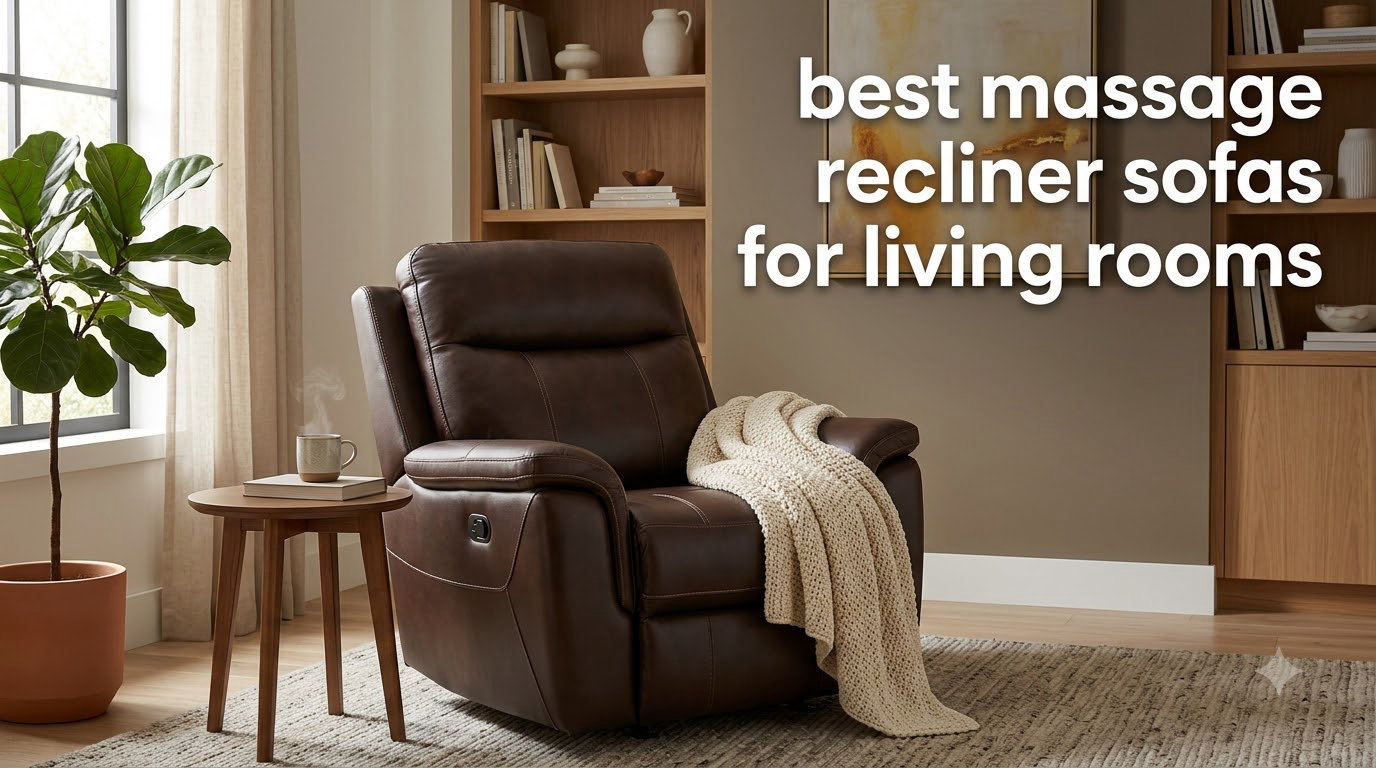 best massage recliner sofas for living rooms